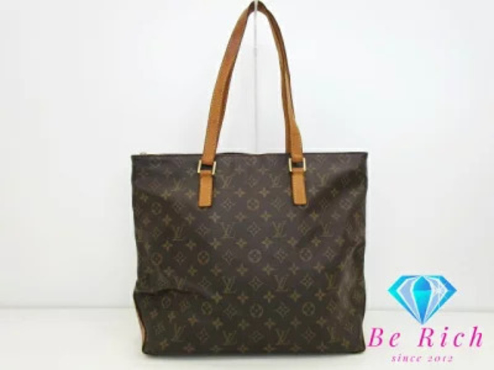 Louis Vuitton Monogram Cabas Mezzo LV Tote Bag Shoulder Handbag